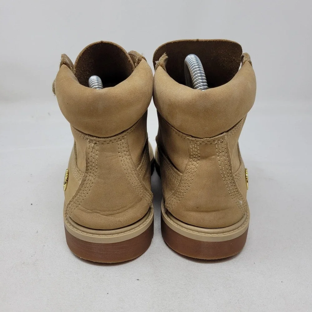 Timberland Boots Youth Kids Size 2 Shoes Brown Nubuck Ankle Hiking‎ Winter
